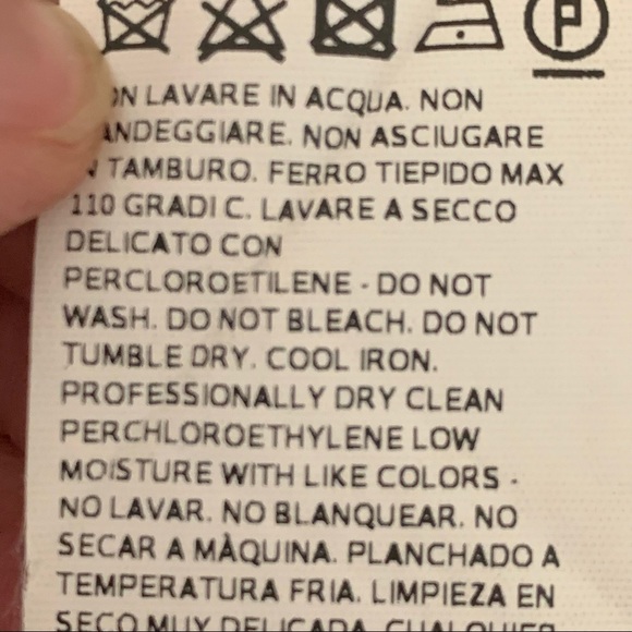 MAXMARA Weekend Pleated A-Line Skirt Navy Blue - Picture 14 of 15